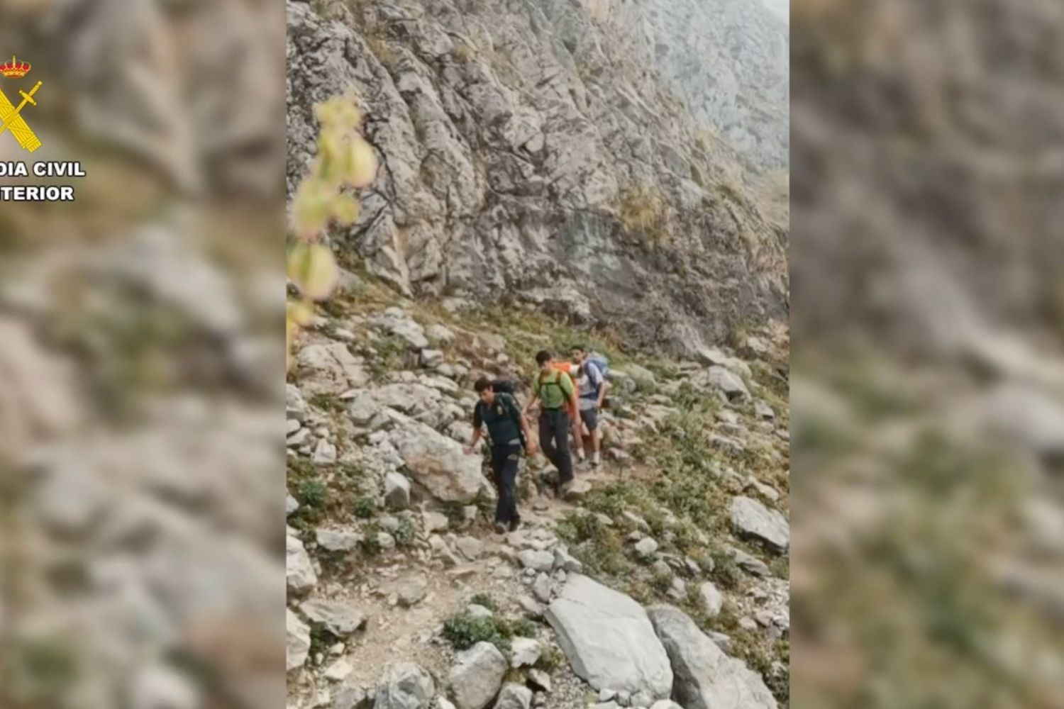 Evacuadas 120 personas del refugio de montaña de Collado Jermoso en Posada de Valdeón (León)