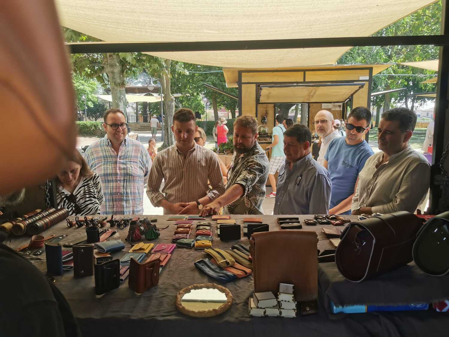 Inauguración de la feria de Artesanía de Valencia de Don Juan 