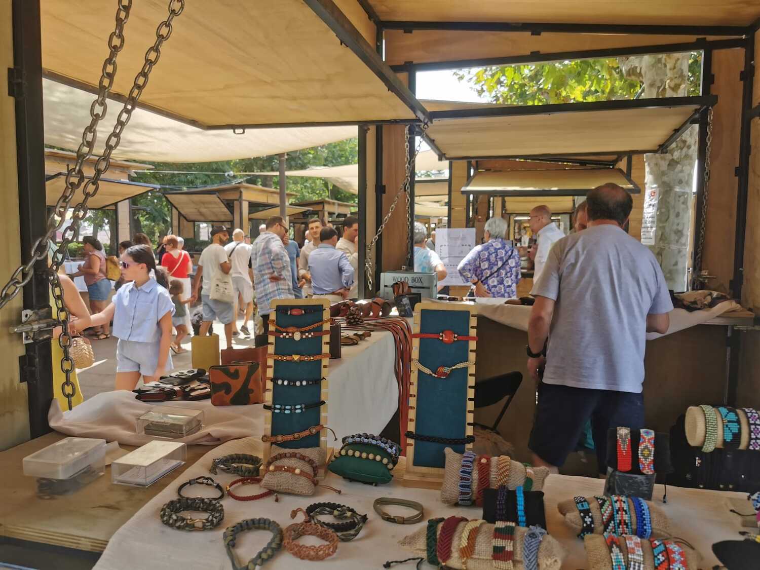Inauguración de la feria de Artesanía de Valencia de Don Juan 