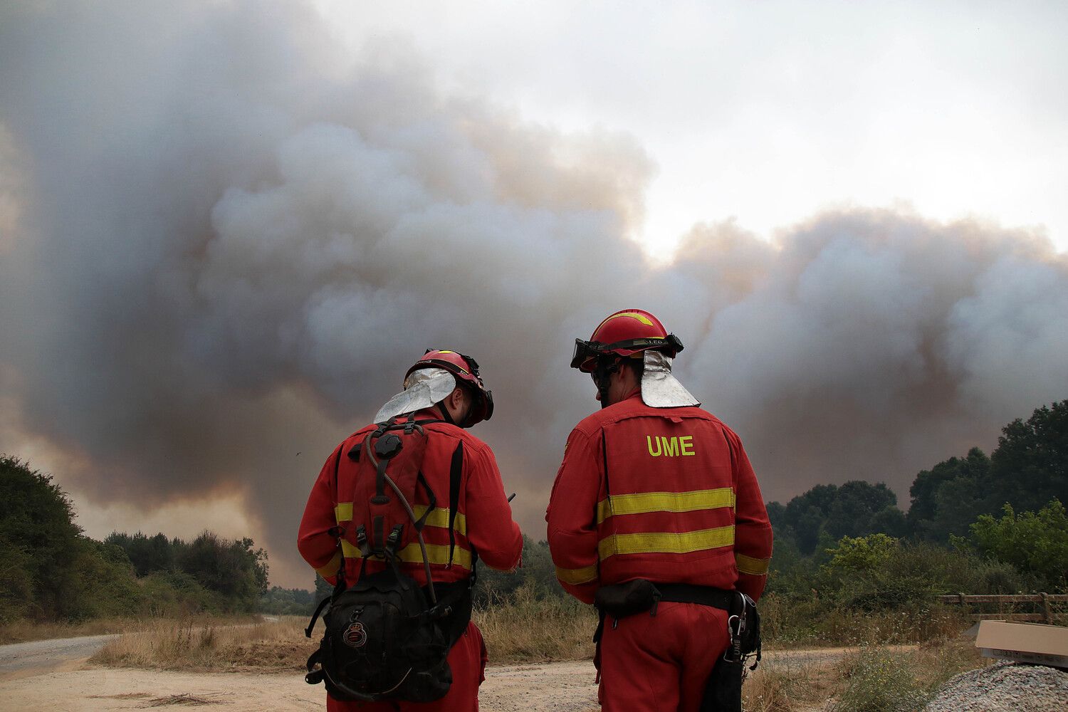Incendio Forestal en la localidad de Canalejas, en Almanza | Peio García / ICAL Incendio Forestal en la localidad de Canalejas, en Almanza | Peio García / ICAL