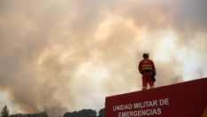 Almanza (León) homenajeará esta Navidad a todos aquellos que ayudaron a luchar contra los incendios | Peio García / ICAL 