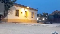 Un convoy del Escuadrón de Apoyo al Despliegue Aéreo de Zaragoza se desplaza a León para apoyar en la lucha contra los incendios Un convoy del Escuadrón de Apoyo al Despliegue Aéreo de Zaragoza se desplaza a León para apoyar en la lucha contra los incendios