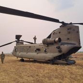 España refuerza lucha contra los incendios en la provincia de León con medios militares e internacionales