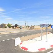 Herido un ciclista tras un accidente con un tractor en Toralino de la Vega (León)