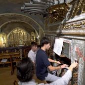 ICAL . Clausura del VII Curso Internacional de Órgano Ibérico de Santa Marina del Rey