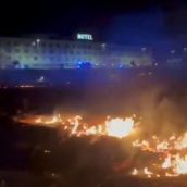 Sofocan un incendio en un descampado entre La Inmaculada y el Hospital de León 