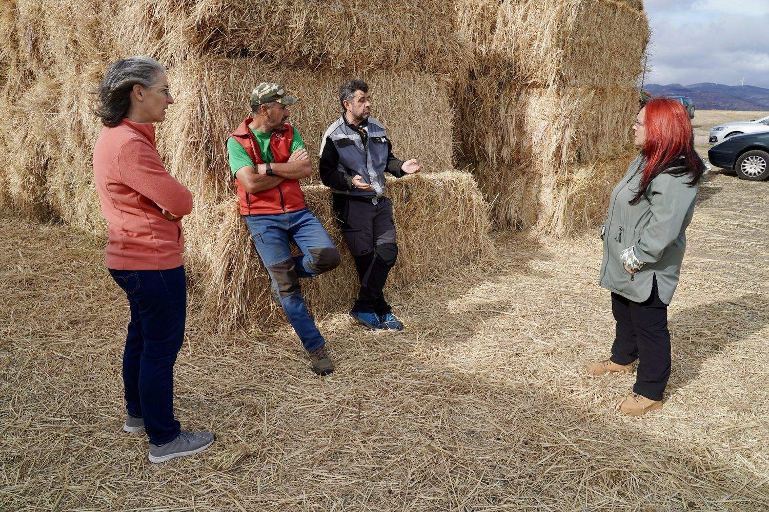 Ganaderos de ovino afectados por los incendios en Chana de Somoza, en el municipio de Lucillo (León) | Campillo / ICAL