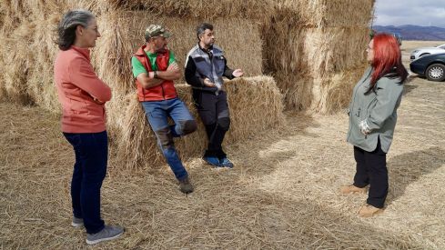 Ganaderos de ovino afectados por los incendios en Chana de Somoza, en el municipio de Lucillo (León) | Campillo / ICAL
