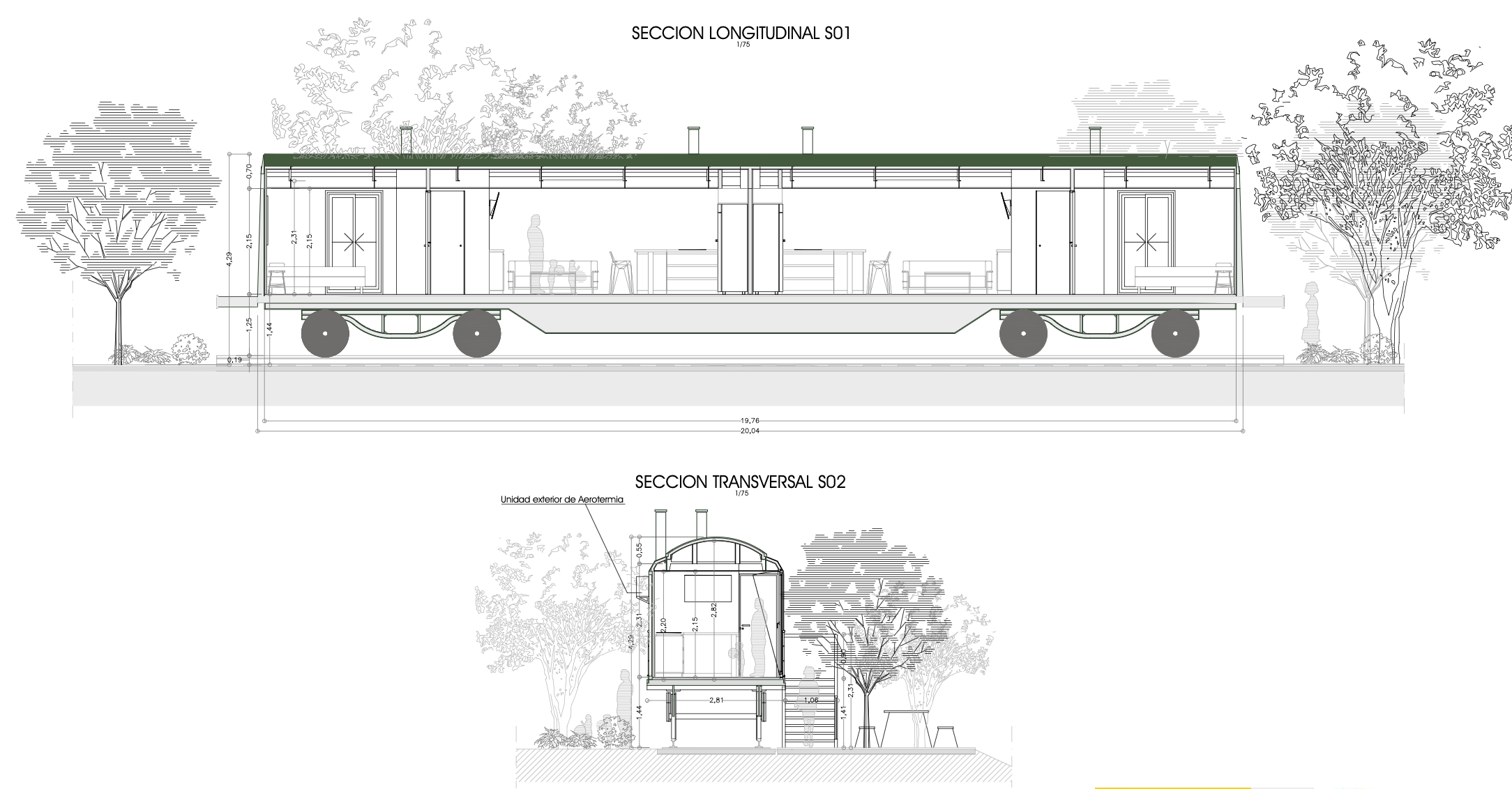 interior vagones tipo a
