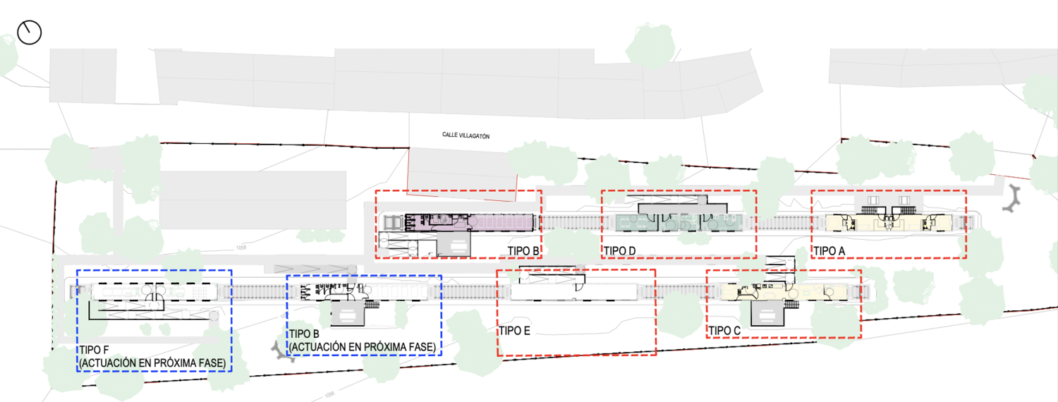 ubicacion tipos de vagones