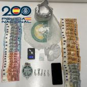 Desmantelan un punto de venta de cocaína en el centro de León