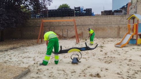 San Andrés del Rabanedo pone en marcha un plan para la mejora de las áreas de juego infantiles del municipio
