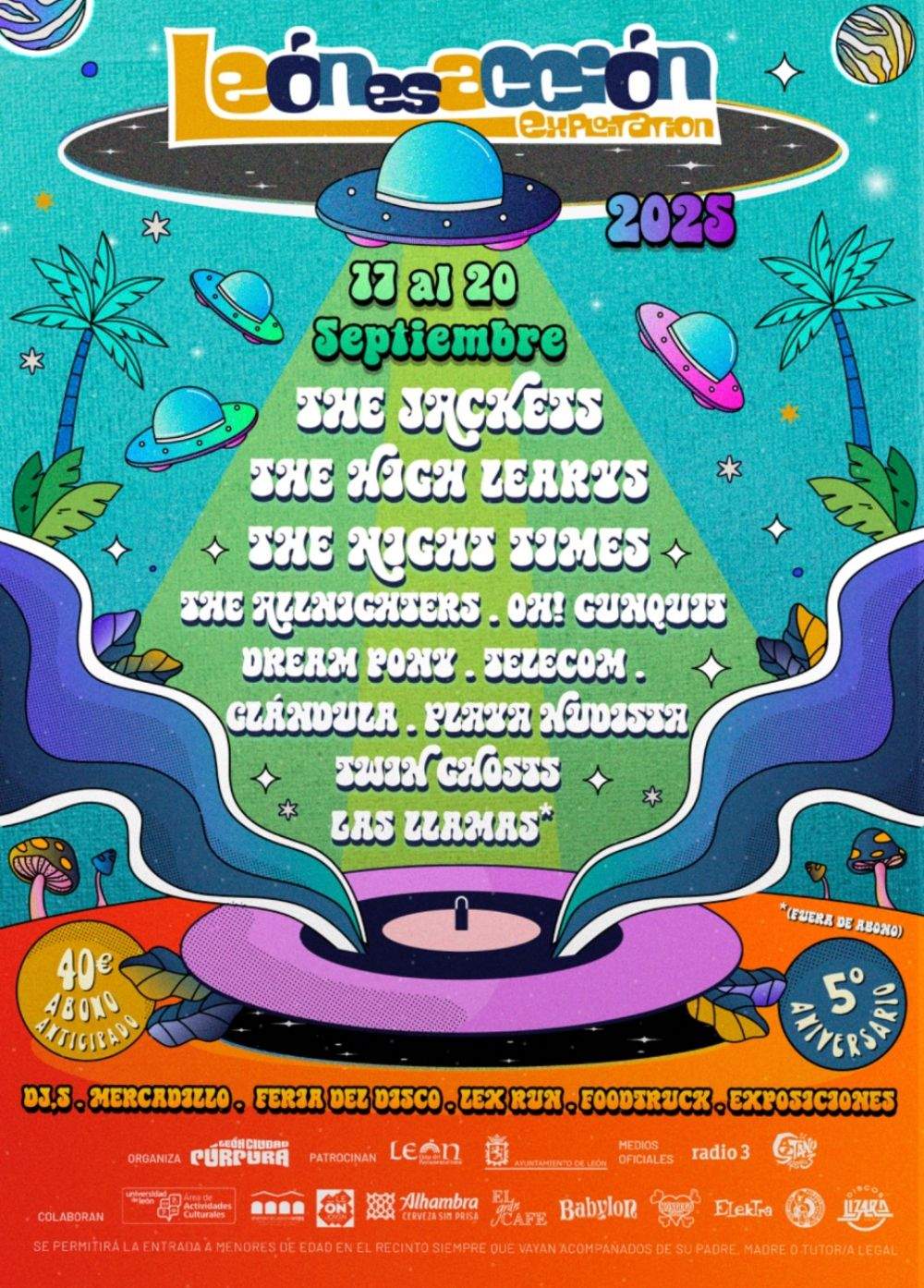 Cartel del festival León es Acción-Lexplotation