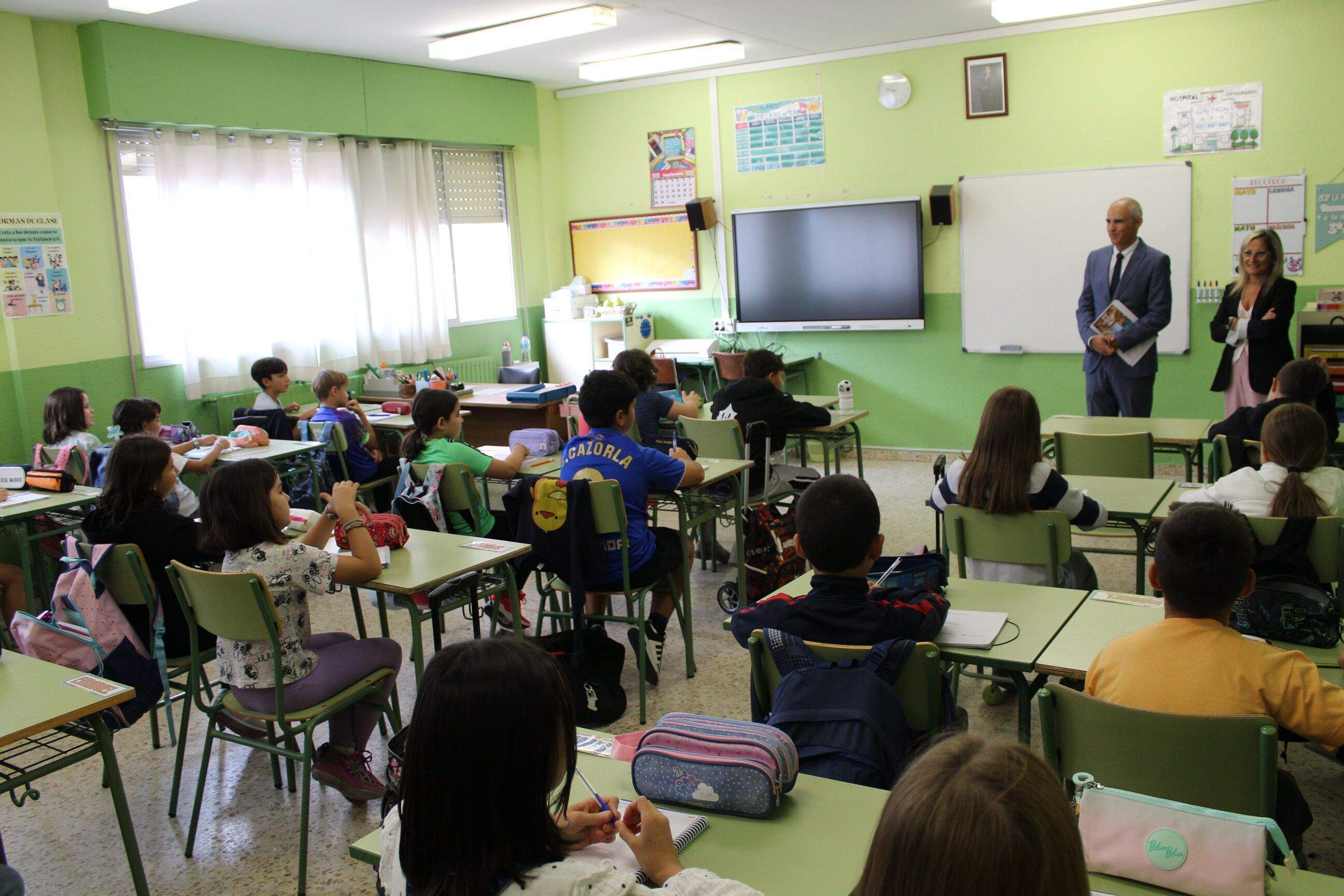Presentación del curso escolar 25/26 en el CEIP La Palomera de León | José Martín