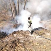 Sofocan un incendio en un descampado de Valencia de Don Juan