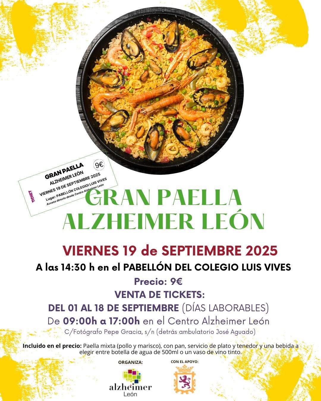 Cartel paella 2025