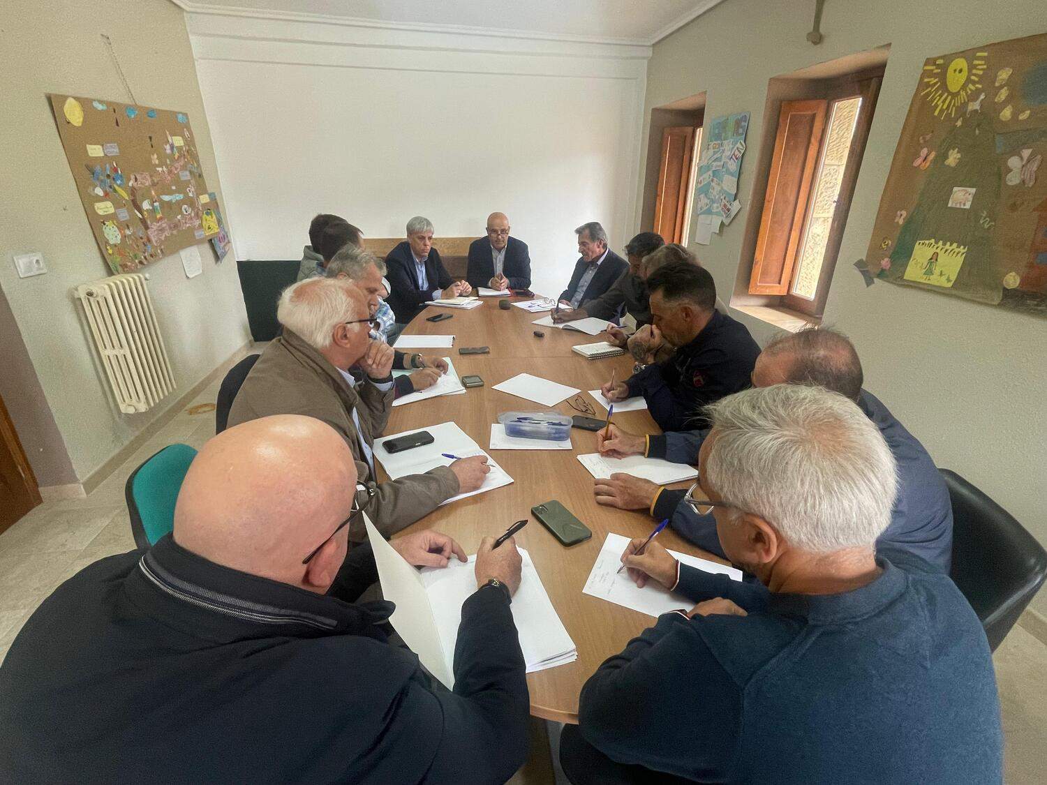 Reunión en Boca de Huérgano con los alcaldes de las localidades afectadas por los incendios IV