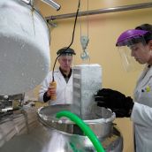 Campillo ICAL. Décimo aniversario del Biobanco de la Universidad de León. En la imagen, la investigadora Sonia García