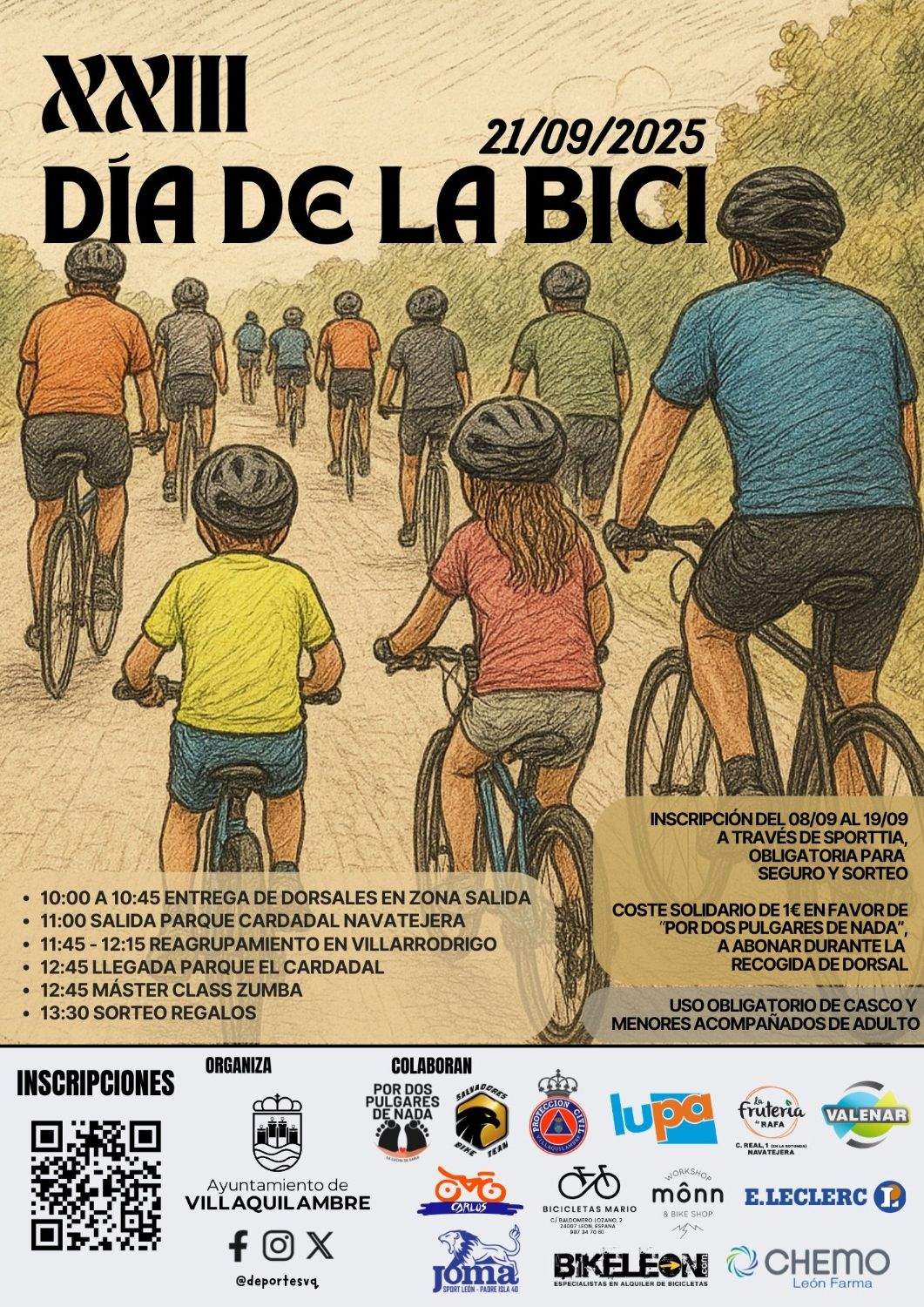 cartel dia de la bici