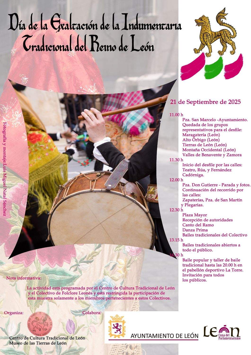 Cartel Dia ExaltacionTradicion Reino Leon 2025 (1)