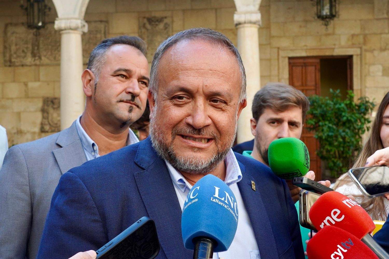 Gerardo Álvarez Courel, presidente de la Diputación de León | Campillo / ICAL Gerardo Álvarez Courel, presidente de la Diputación de León | Campillo / ICAL