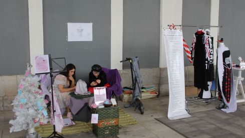 El Festival Leon Jam llenó de arte urbano la antigua estación de León | José Martín