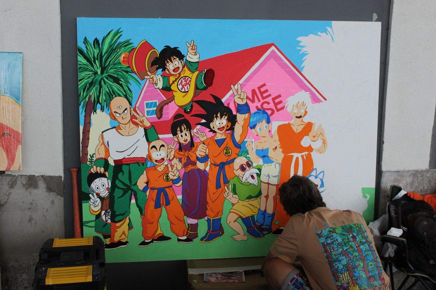 El Festival Leon Jam llenó de arte urbano la antigua estación de León | José Martín