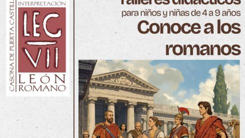 León acerca la cultura y la historia romana de la ciudad a los más pequeños con talleres gratuitos