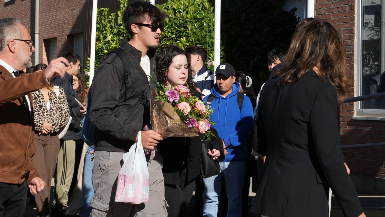 Minuto de silencio por la estudiante de la ULE fallecida en Nápoles