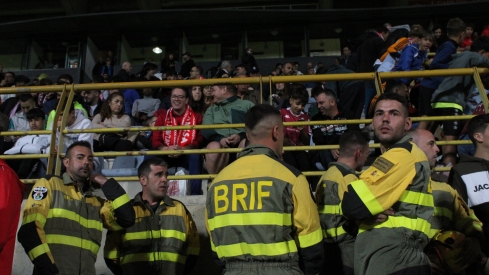 Partido por los incendios