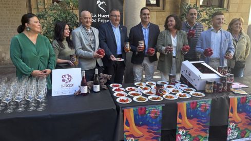Presentación de la 40ª edición de la Feria del Pimiento Morrón de Fresno de la Vega (León)