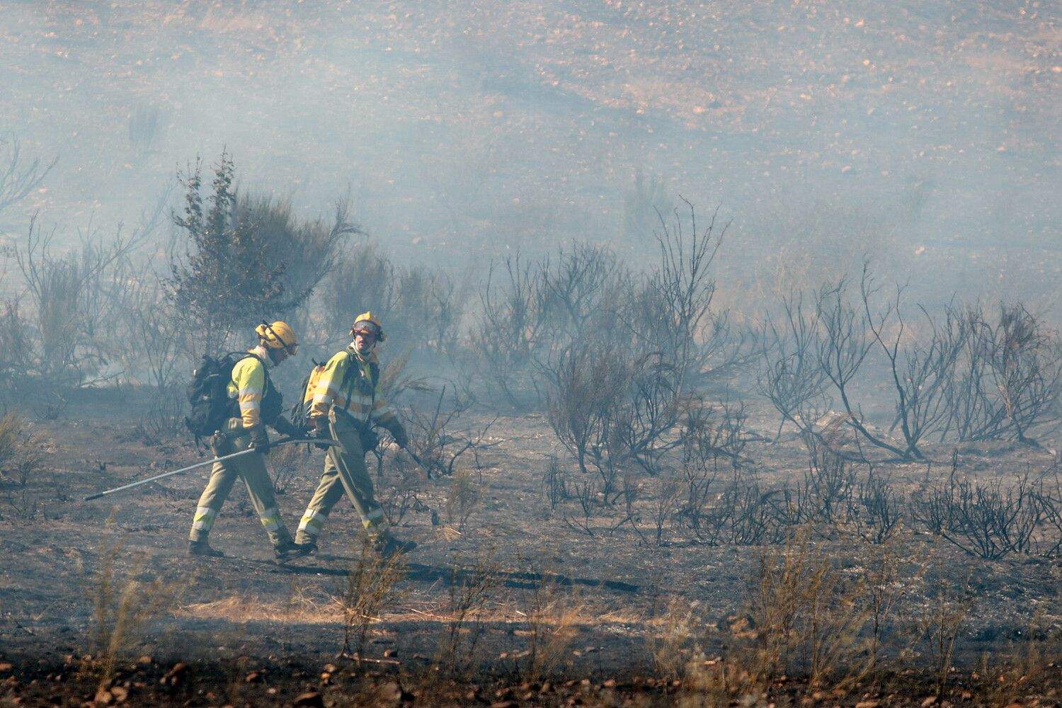 Incendio en Villasinta de Torío (León) | Peio García / ICAL