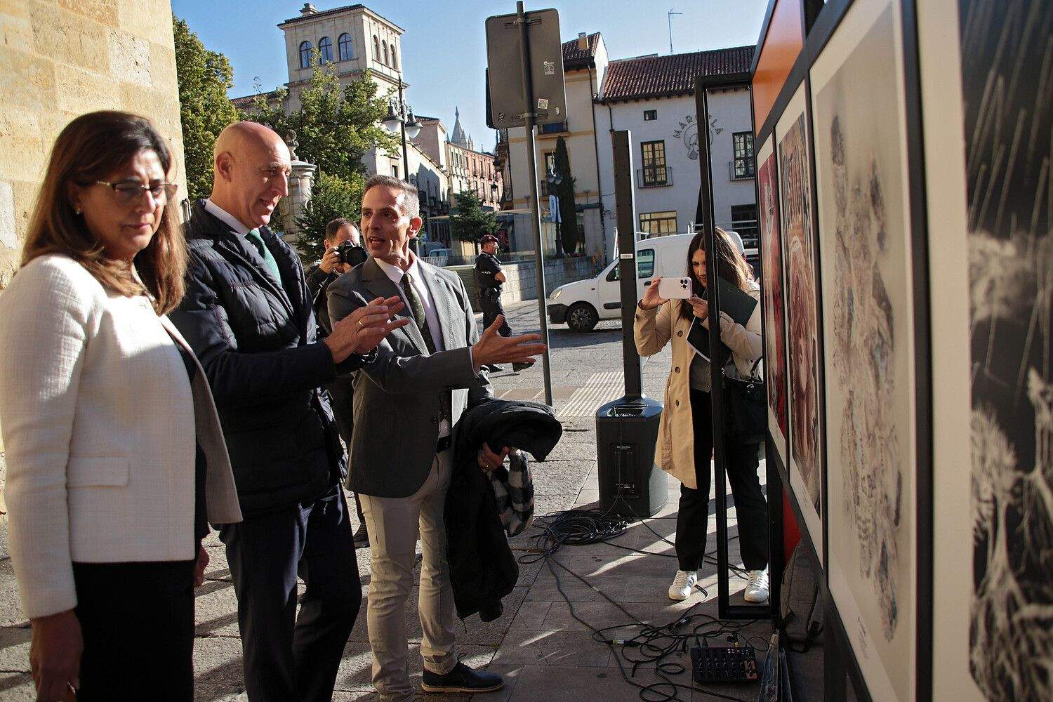 Inauguración de la exposición 'Arte y justicia en la era de los datos' | Peio García / ICAL