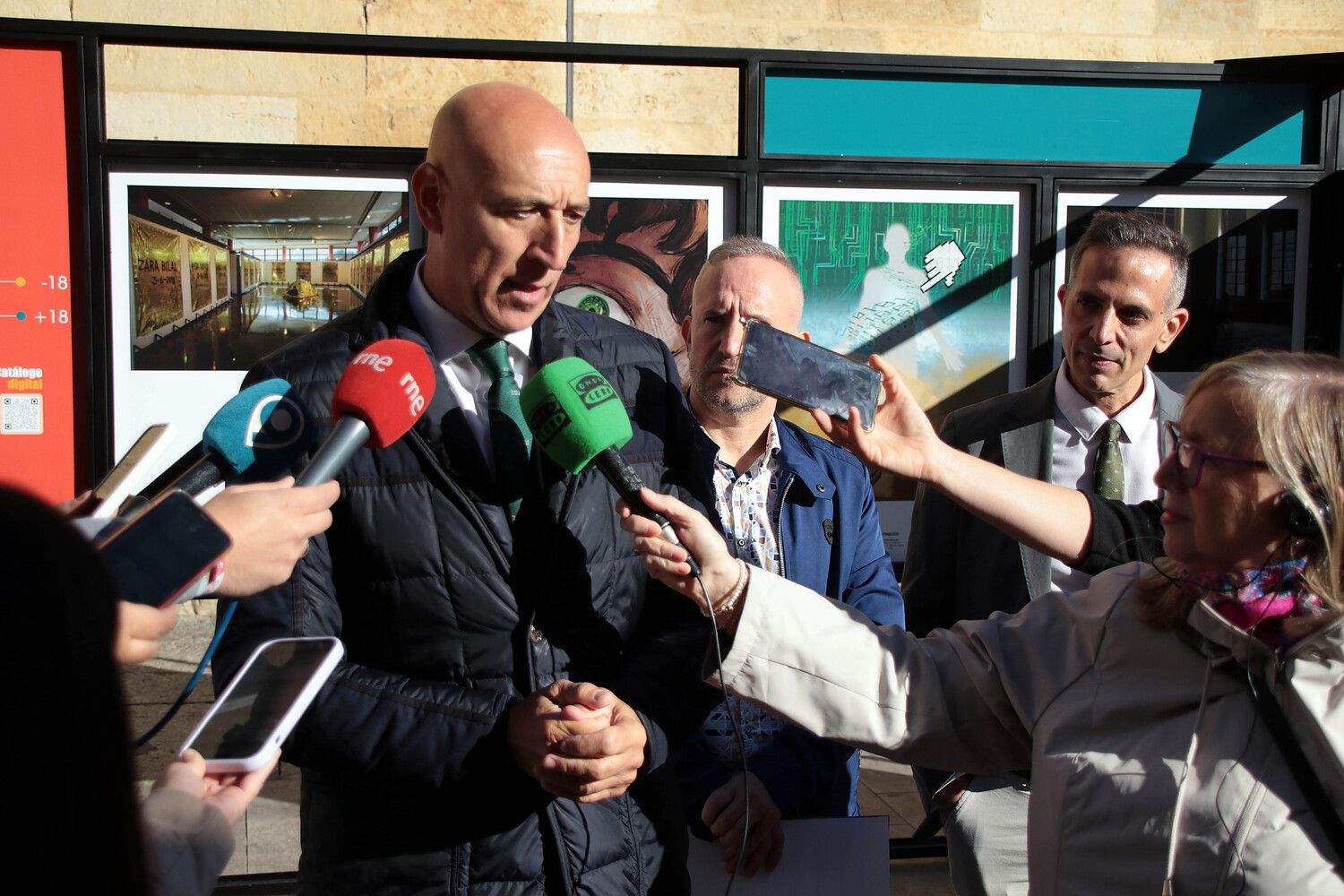 Inauguración de la exposición 'Arte y justicia en la era de los datos' | Peio García / ICAL