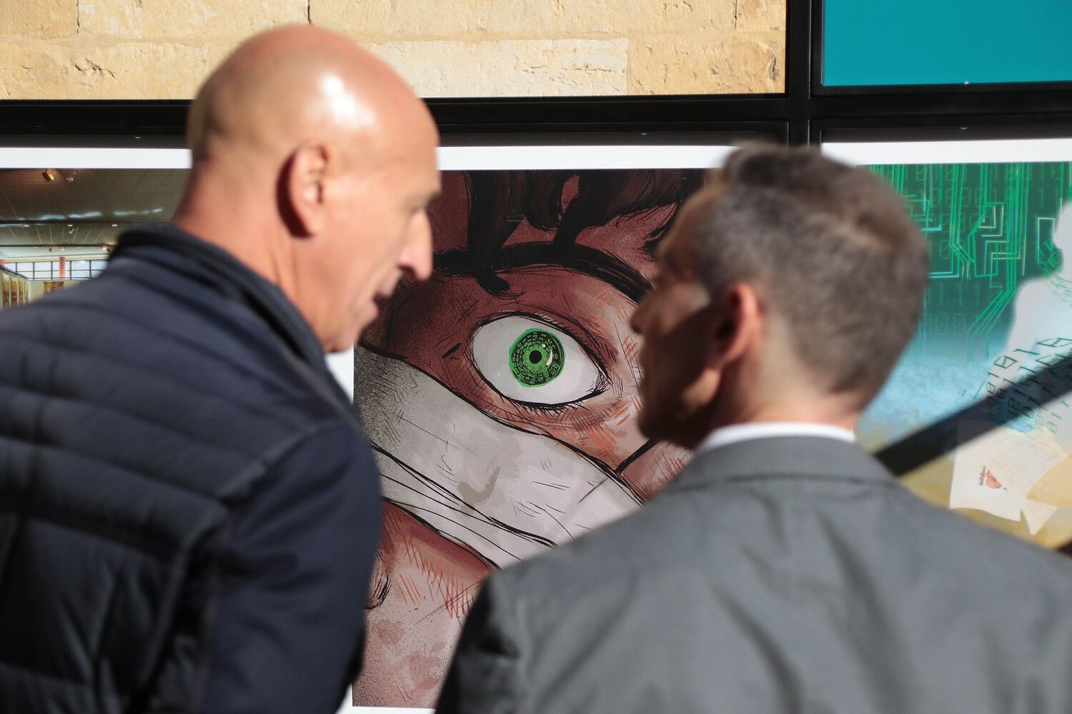 Inauguración de la exposición 'Arte y justicia en la era de los datos' | Peio García / ICAL