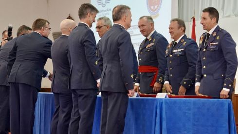 Acto de Apertura Oficial del Curso Académico 2025/2026 en la Academia Básica del Aire y del Espacio (ABA) | Campillo / ICAL