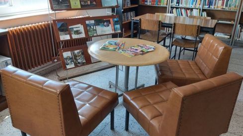 Biblioteca 'Antonio Gamoneda' de La Pola de Gordón (León)