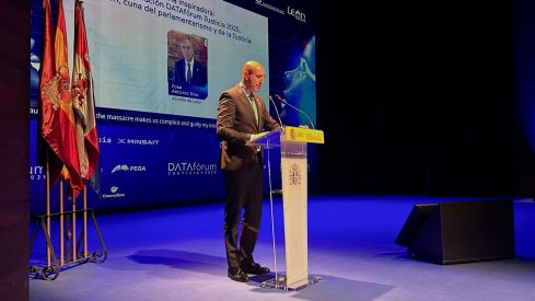 José Antonio Diez defiende los Fueros de León en el Data Fórum Justicia 2025