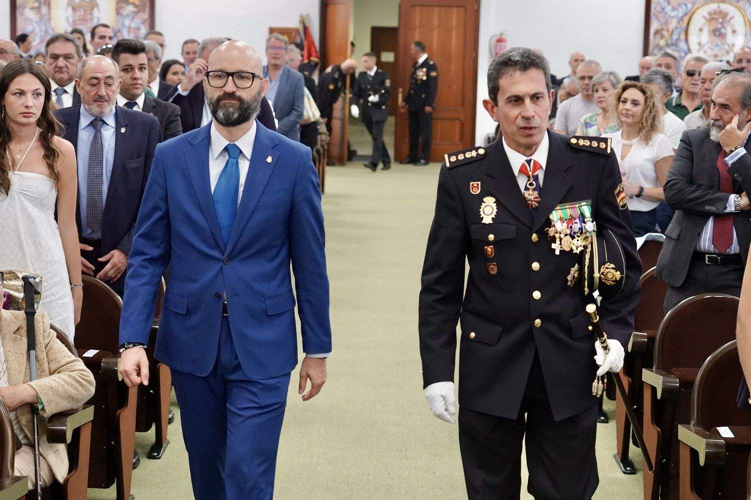 Festividad de los Ángeles Custodios, patrones de la Policía Nacional en la provincia de León | Campillo / ICAL