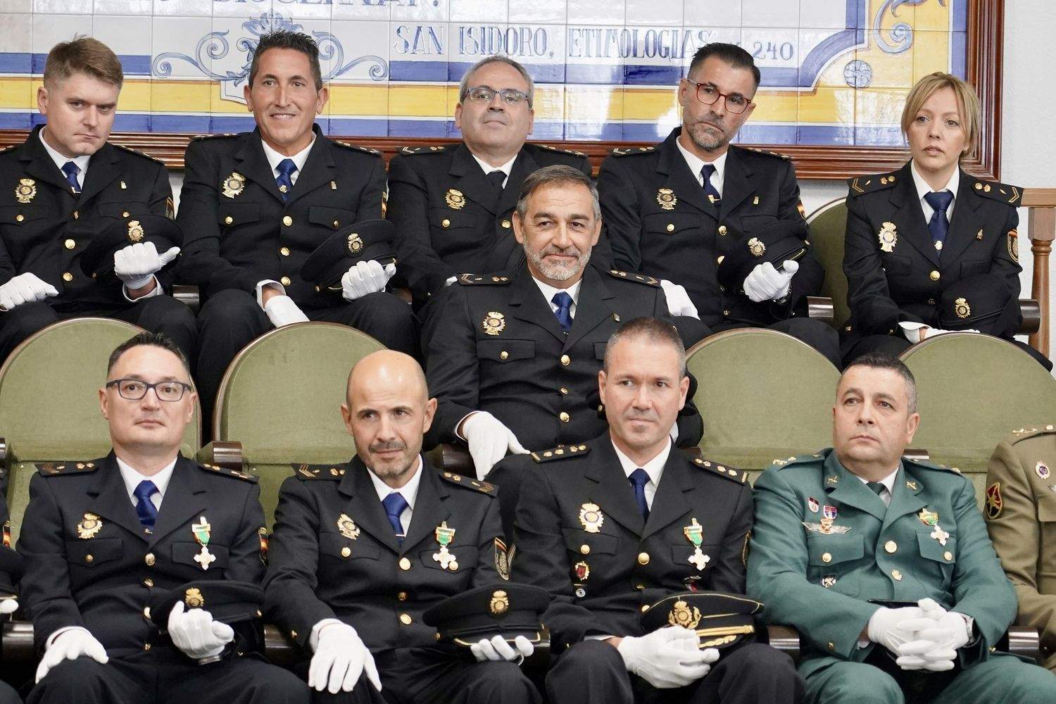 Festividad de los Ángeles Custodios, patrones de la Policía Nacional en la provincia de León | Campillo / ICAL
