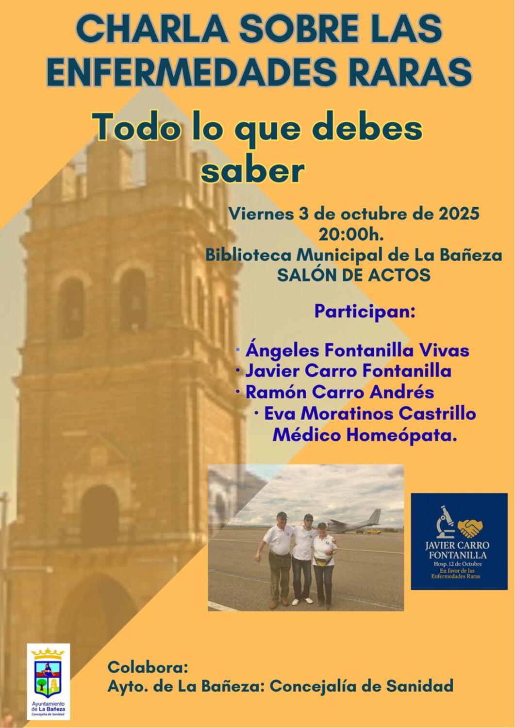 Charla enfermedades raras