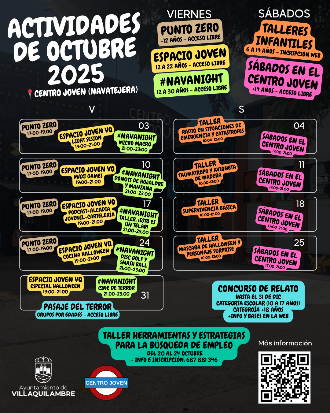 CARTEL PROGRAMA ACT OCTUBRE