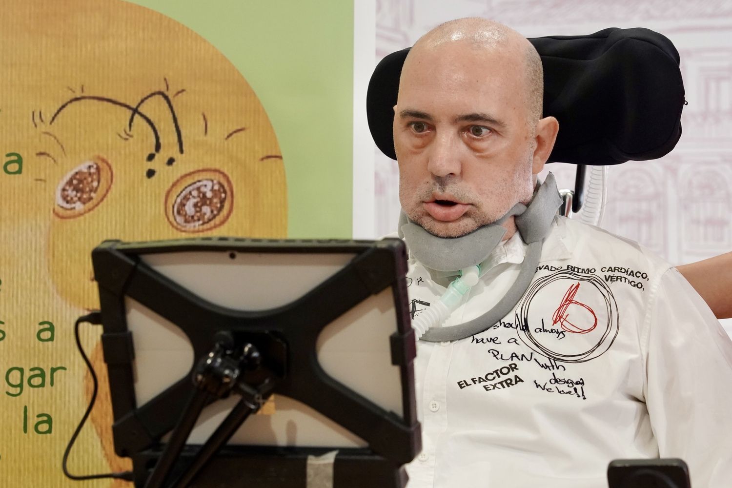 Presentación de los resultados del proyecto benéfico ‘La abeja que enfermó de ELA’ | Campillo / ICAL