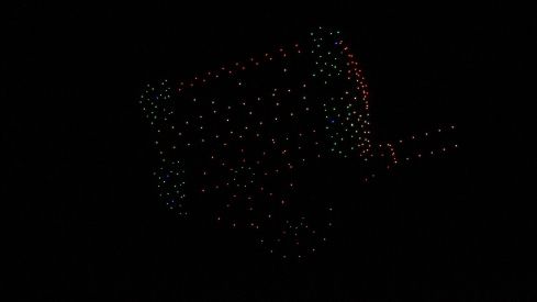 Tecnología y tradición se unen para iluminar la noche previa a San Froilán en León | José Martín