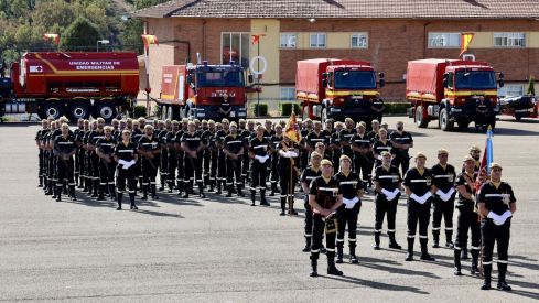 Celebración de la Festividad de Nuestra Señora del Rosario patrona de la Unidad Militar de Emergencias | Campillo / ICAL