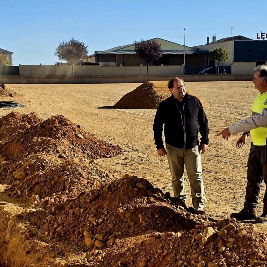La Bañeza ultima el nuevo aparcamiento de camiones con una inversión de 220.000 euros
