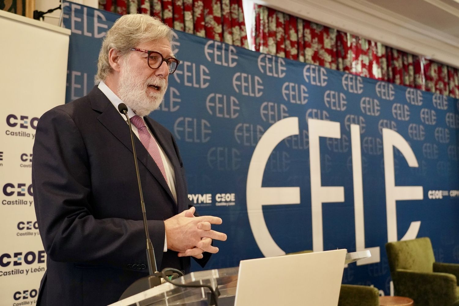 Imagen de archivo de una la jornada sobre el absentismo de la FELE en León | Campillo / ICAL Imagen de archivo de una la jornada sobre el absentismo de la FELE en León | Campillo / ICAL