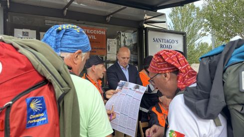El Punto de Información al Peregrino de León atiende a cerca de 10.000 personas 