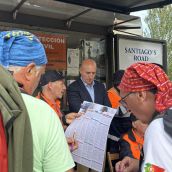 El Punto de Información al Peregrino de León atiende a cerca de 10.000 personas 