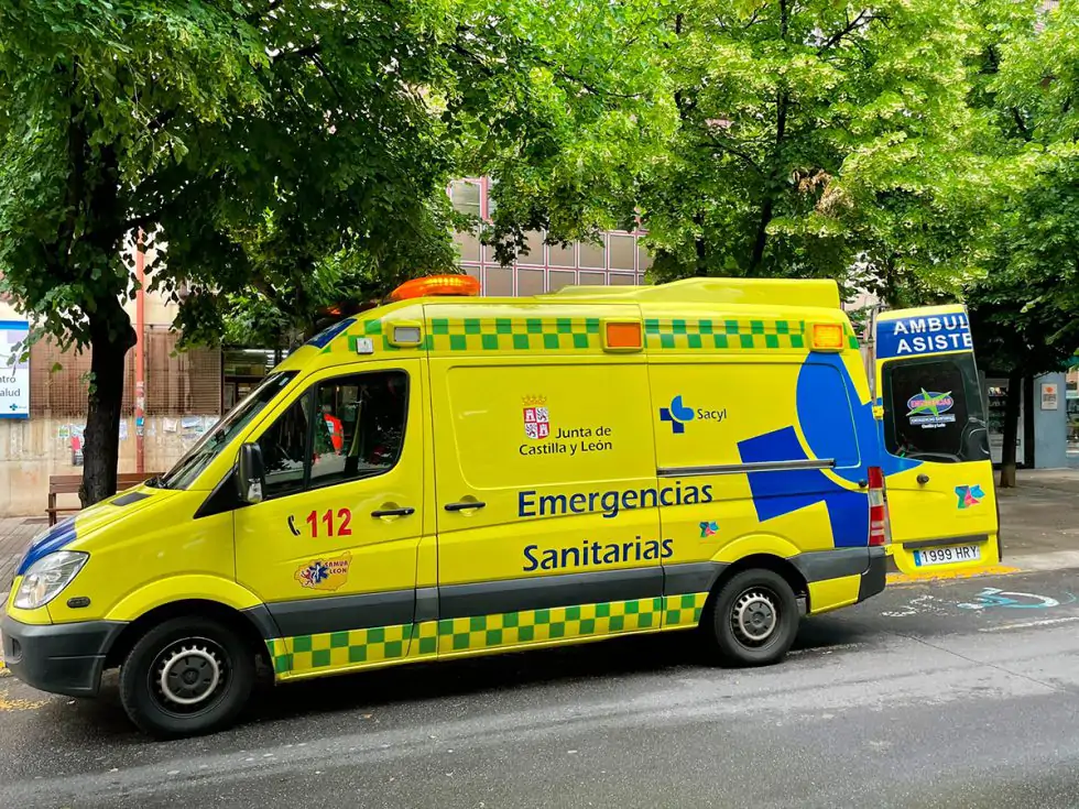 Imagen de archivo de una ambulancia 
